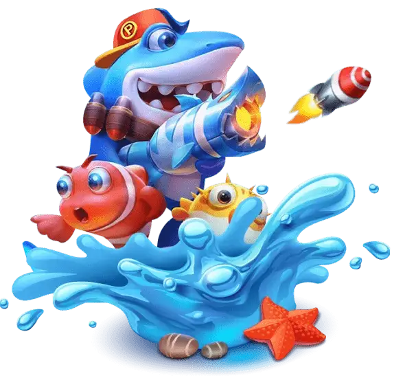 OKPANALO fishing games showing underwater action gameplay with colorful sea creatures and reward targets